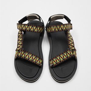 Zara Adilette Boost Men Sandals